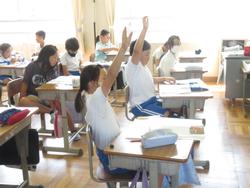 4年生国語の授業