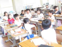 2年生国語の授業