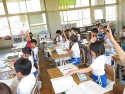 2年生国語の授業