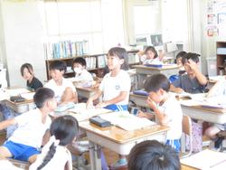 2年生国語の授業