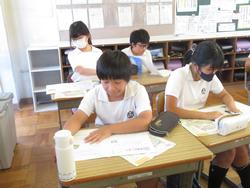 5年生学級活動