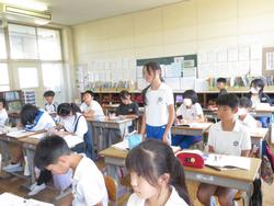 6年生道徳の授業