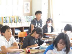 6年生道徳の授業