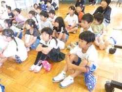 1年生ブラッシング指導