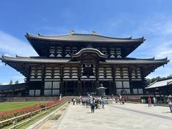 6年生校外学習東大寺南大門到着