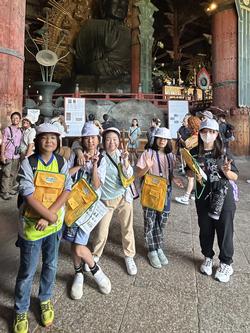 6年生校外学習東大寺班別行動