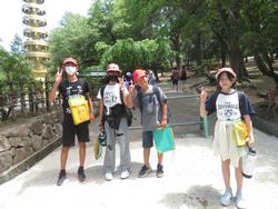 6年生校外学習東大寺班別行動