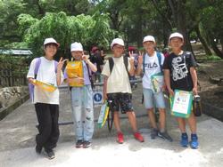 6年生校外学習東大寺班別行動