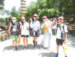 6年生校外学習東大寺班別行動