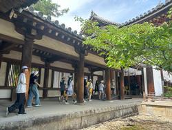 6年生校外学習法隆寺見学