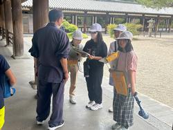 6年生校外学習法隆寺見学
