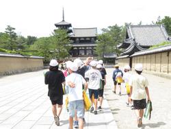 6年生校外学習法隆寺見学