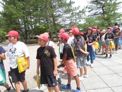 6年生校外学習法隆寺見学