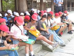 6年生校外学習法隆寺見学