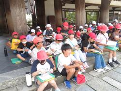 6年生校外学習法隆寺見学