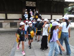 6年生校外学習法隆寺見学
