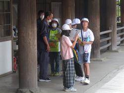 6年生校外学習法隆寺見学