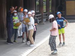 6年生校外学習法隆寺見学