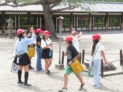 6年生校外学習法隆寺見学