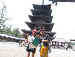 6年生校外学習法隆寺見学