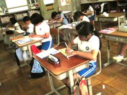 4年生国語の授業