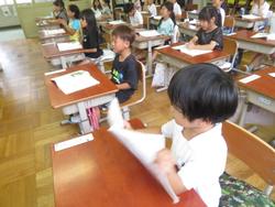 1年生国語の授業