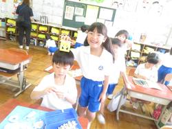雨の日の業間休み