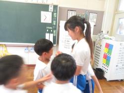 雨の日の業間休み