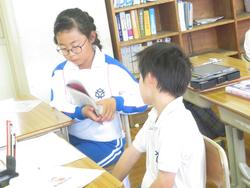 2年生国語の授業
