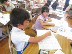 2年生国語の授業