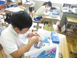 4年生理科の授業
