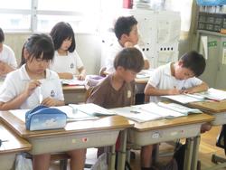 3年生算数の授業
