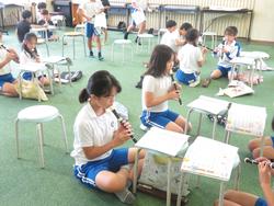 4年生音楽の授業