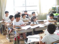 3年生道徳の授業
