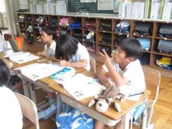 3年生道徳の授業