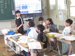 3年生道徳の授業