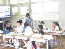 3年生道徳の授業