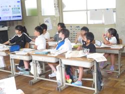 3年生道徳の授業