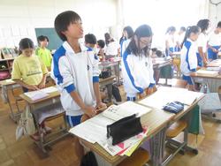 6年生国語の授業