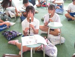 5年生音楽の授業