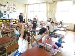 1年生国語の授業
