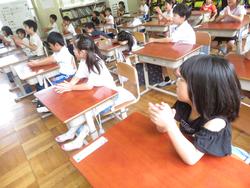 1年生国語の授業