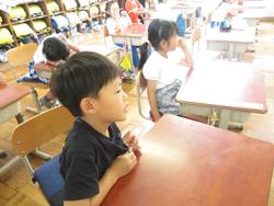 1年生国語の授業