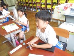 1年生国語の授業