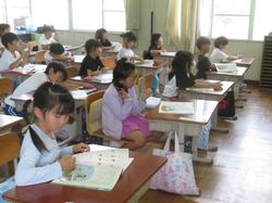 1年生国語の授業