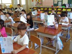 1年生国語の授業