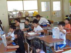 1年生国語の授業