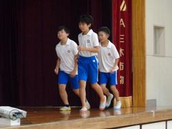 第1回児童集会の様子