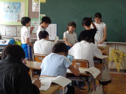6年生国語の授業