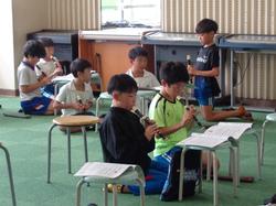 4年生音楽の授業